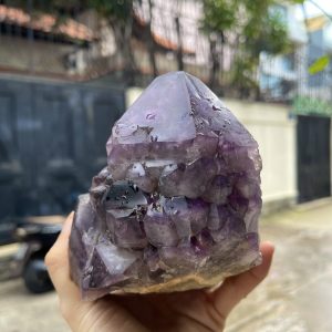 CỤM TINH THỂ THẠCH ANH TÍM
