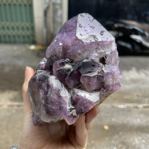 CỤM TINH THỂ THẠCH ANH TÍM