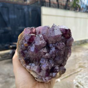 CỤM TINH THỂ THẠCH ANH TÍM