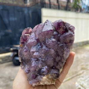 CỤM TINH THỂ THẠCH ANH TÍM