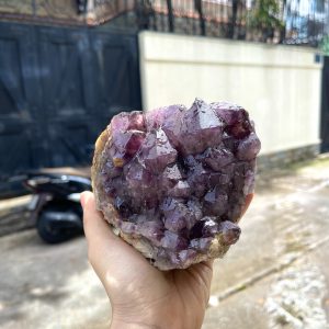 CỤM TINH THỂ THẠCH ANH TÍM