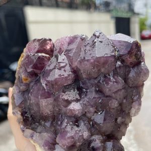 CỤM TINH THỂ THẠCH ANH TÍM