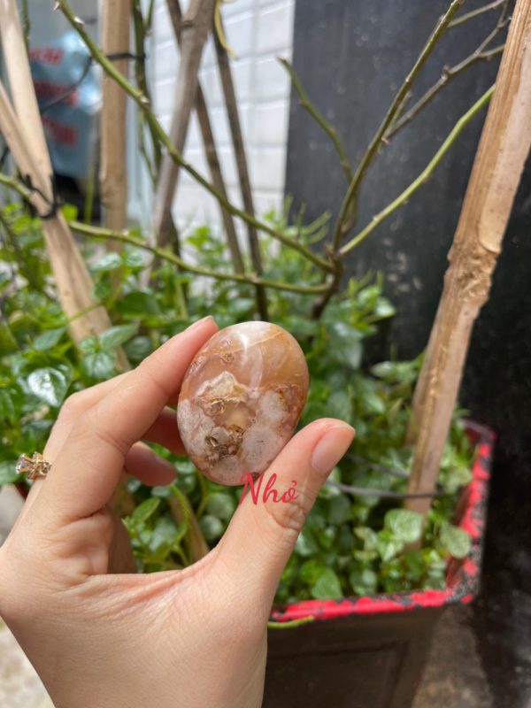 Palm Blossom Agate - Đá Ma Não Hoa Anh Đào