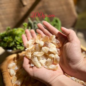 Citrine raw point - Mầm thạch anh vàng thô - Đá thanh tẩy, tarot, sưu tầm