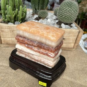 ĐÁ THỊT HEO - ĐÁ PHÚ QUÝ (HE53), KT: 14x12x6.5 CM, KL: 2.28 KG