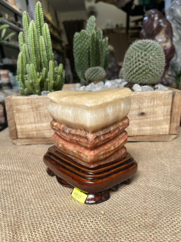 ĐÁ THỊT HEO - ĐÁ PHÚ QUÝ (HE55), KT: 11x9.5x6.5 CM, KL: 1.615 KG