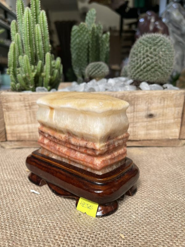 ĐÁ THỊT HEO - ĐÁ PHÚ QUÝ (HE56), KT: 10x9.5x6 CM, KL: 1.235 KG