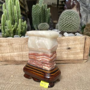 ĐÁ THỊT HEO - ĐÁ PHÚ QUÝ (HE58), KT: 12.5x7.5x3.5 CM, KL: 0.77 KG