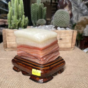 ĐÁ THỊT HEO - ĐÁ PHÚ QUÝ (HE59), KT: 10.5x9.5x8 CM, KL: 1.65 KG