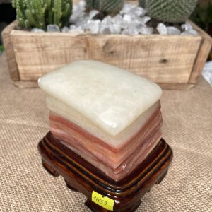 ĐÁ THỊT HEO - ĐÁ PHÚ QUÝ (HE59), KT: 10.5x9.5x8 CM, KL: 1.65 KG
