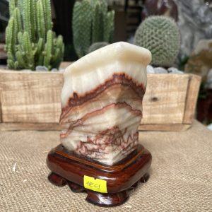 ĐÁ THỊT HEO - ĐÁ PHÚ QUÝ (HE61), KT: 13.5x6.5x6.5 CM, KL: 1.11 KG