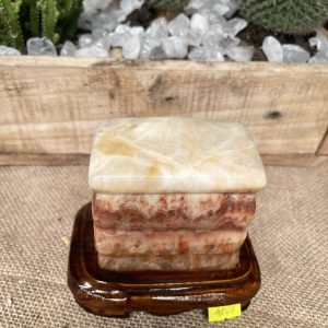 ĐÁ THỊT HEO - ĐÁ PHÚ QUÝ (HE64), KT: 10.5x8.5x5 CM, KL: 0.955 KG