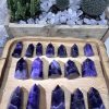 Trụ Thạch Anh Tím dáng mập - Amethyst point - Trụ đá thanh tẩy, tarot, sưu tầm