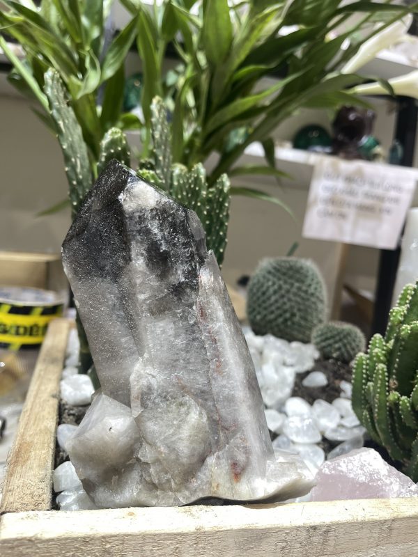 Mầm Thạch Anh Khói - Smoky Quartz (KT07), KT: 15x11 CM, KL: 1.16 KG