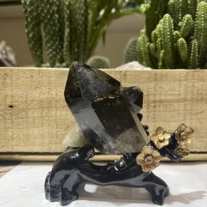 Mầm Thạch Anh Khói - Smoky Quartz (KT06), KT: 7.5x7 CM, KL: 0.195 KG