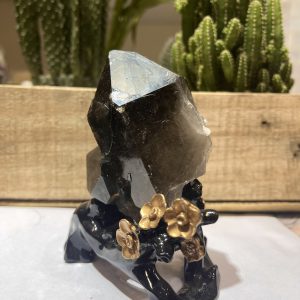 Mầm Thạch Anh Khói - Smoky Quartz (KT05), KT: 9x8.5 CM, KL: 0.325 KG