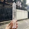 Trụ Thạch Anh Trắng trong – Clear Quartz Point, KT: 17.5×3 CM, KL: 0.17 KG (TTT164)