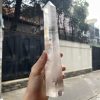 Trụ Thạch Anh Trắng trong – Clear Quartz Point, KT: 23.5×5 CM, KL: 0.61 KG (TTT146)