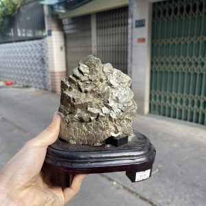 ĐÁ VÀNG GĂM - Pyrite, KT: C13.5xN11 CM, KL 1.395 KG (VG39)