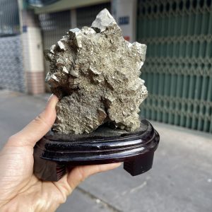 ĐÁ VÀNG GĂM - Pyrite, KT: C15.5xN11.5 CM, KL 1.54 KG (VG37)