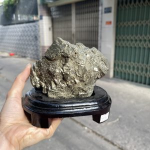 ĐÁ VÀNG GĂM - Pyrite, KT: C13xN14 CM, KL 1.785 KG (VG36)