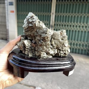 ĐÁ VÀNG GĂM - Pyrite, KT: C14xN14 CM, KL 1.84 KG (VG35)