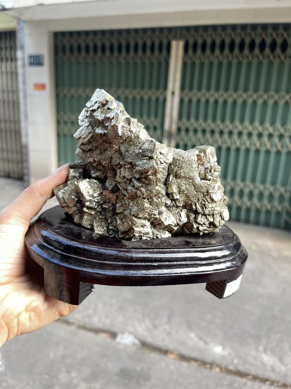 ĐÁ VÀNG GĂM - Pyrite, KT: C14xN14 CM, KL 1.84 KG (VG35)