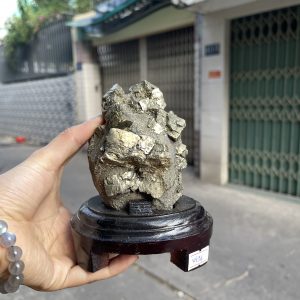 ĐÁ VÀNG GĂM - Pyrite, KT: C14xN8 CM, KL 0.87 KG (VG34)