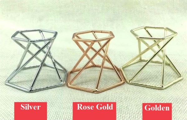 Đế trang trí kim loại dành cho bi cầu phong thủy