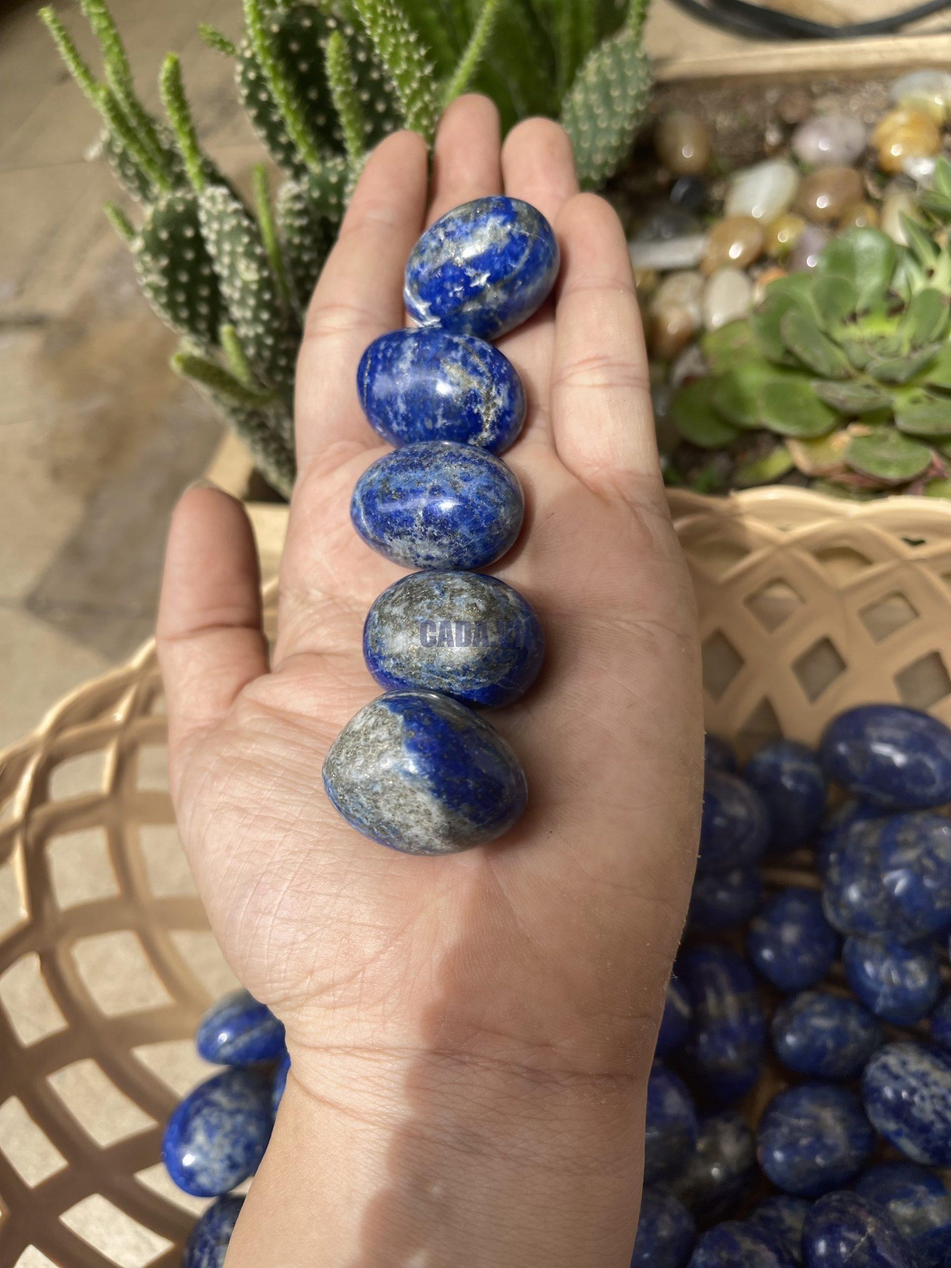 Tumbled Lapis - Đá Lapis dạng viên