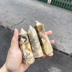 Crazy Lace Agate Point - Trụ đá Ma Nao Crazy Lace