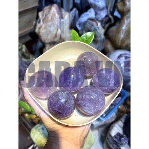 Bi cầu Thạch Anh Tím chất trong - Sphere Amethyst | Bi cầu thanh tẩy, tarot, sưu tầm