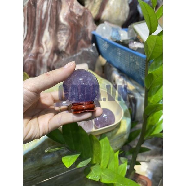 Bi cầu Thạch Anh Tím chất trong - Sphere Amethyst | Bi cầu thanh tẩy, tarot, sưu tầm