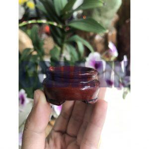 Đế gỗ bi cầu dành cho bi size 4,5 - 6,5 cm (đk đế 3,9cm)
