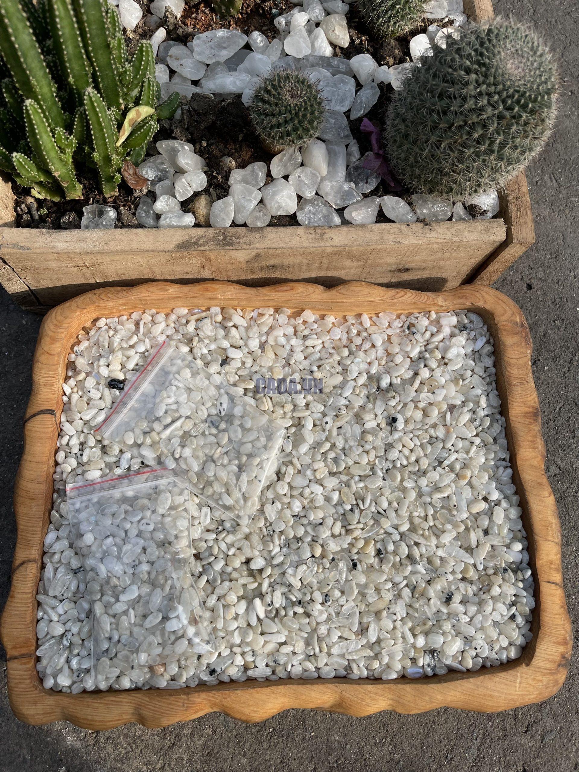 Đá vụn đá Mặt Trăng - Moonstone Gravel