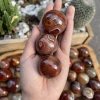 Bi cầu Mã Não Madagascar - Madagascar Agate sphere