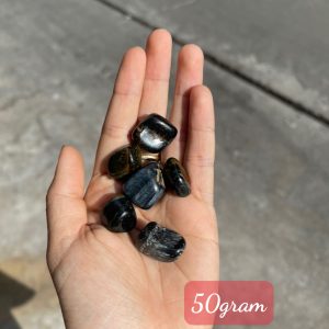 Blue Tiger Eye Tumbled - Đá Mắt Hổ Xanh dạng sỏi | Đá thanh tẩy, sưu tầm