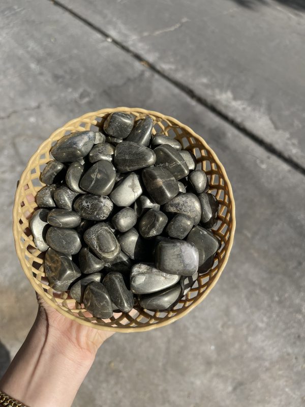 Pyrite Tumbled Stones | Đá thanh tẩy, sưu tầm