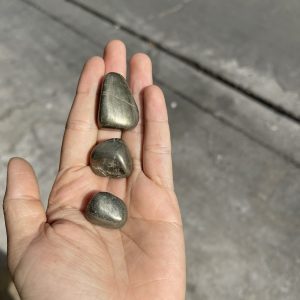 Pyrite Tumbled Stones | Đá thanh tẩy, sưu tầm