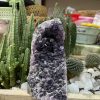 HỐC THẠCH ANH TÍM NHỎ - SMALL AMETHYST GEODE (TV128), KL: 0.74KG, KT: 12×7CM