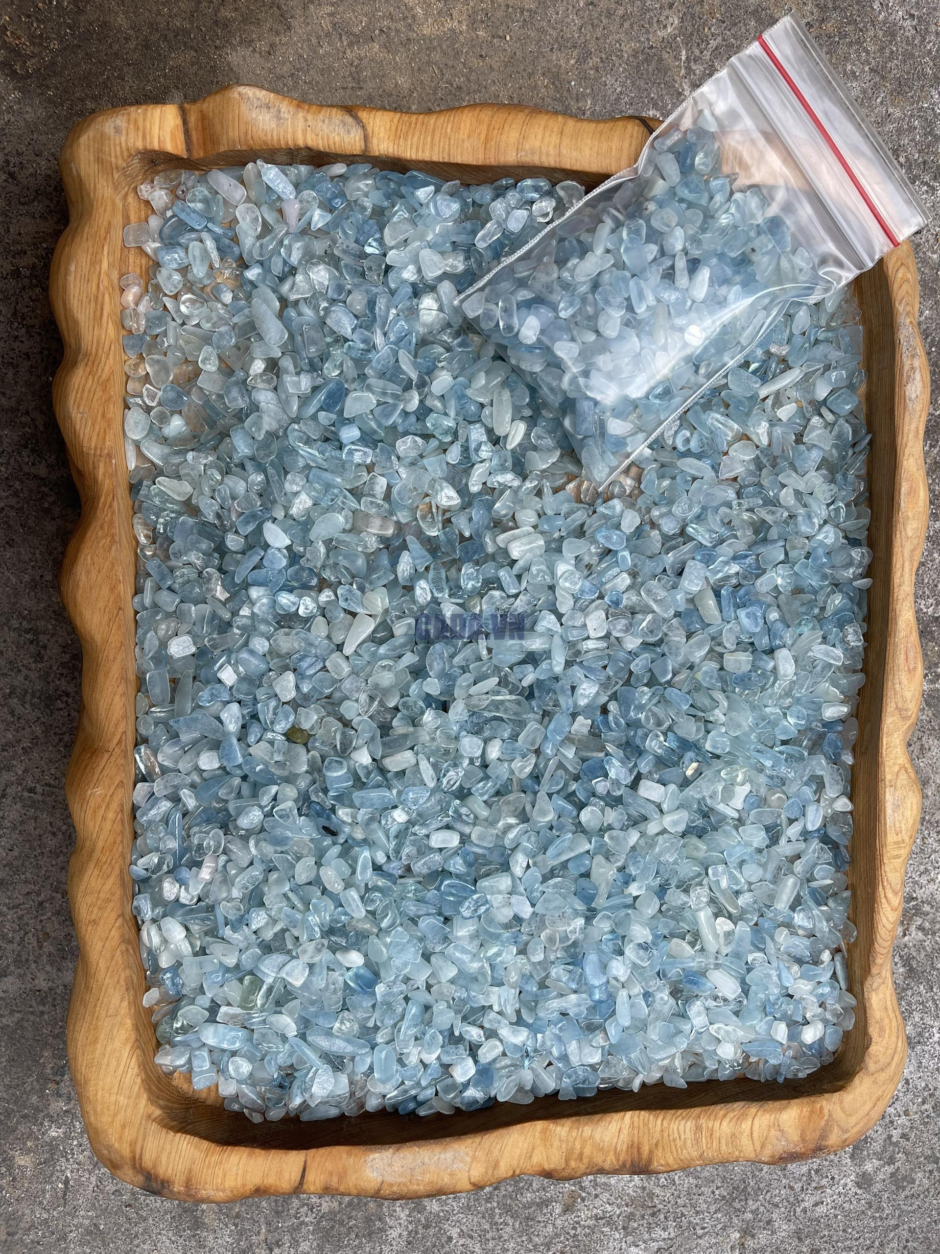 Đá vụn Aquamarine - Aquamarine Gravel