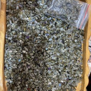 Đá vụn Xà Cừ - Labradorite Gravel | Đá thanh tẩy, tarot, sưu tầm