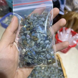 Đá vụn Xà Cừ - Labradorite Gravel | Đá thanh tẩy, tarot, sưu tầm