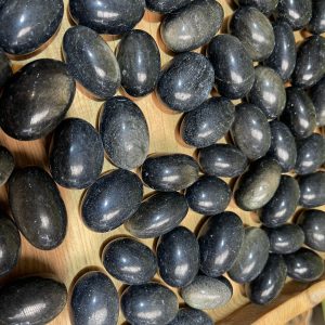 Gold Sheen Obsidian Tumbled - Đá Obsidian ánh vàng dạng sỏi
