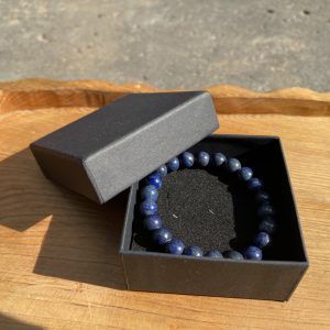 Vòng tay Lapis Lazuli - đá Thiên Thanh, Size 8-10mm, loại vòng đơn