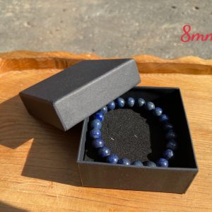 Vòng tay Lapis Lazuli - đá Thiên Thanh, Size 8-10mm, loại vòng đơn