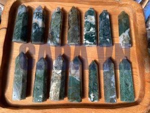 Moss Agate Point - Trụ Băng Ngọc Thủy Tảo