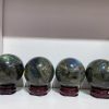 Bi cầu đá Xà Cừ - Labradorite Sphere - ĐKTB 8.5 CM
