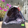 Hốc Thạch Anh Tím - Amethyst Geode (T98), KT: 18.5x18CM, KL: 3.45KG