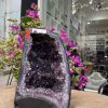 Hốc Thạch Anh Tím - Amethyst Geode (T107), KT: 24.5x15.5CM, KL: 5.15KG